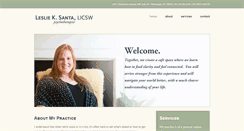 Desktop Screenshot of leslieksanta.com
